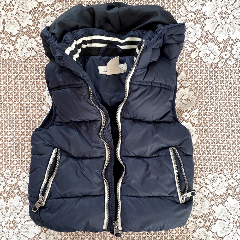 H&M L.O.G.G Navy Vest